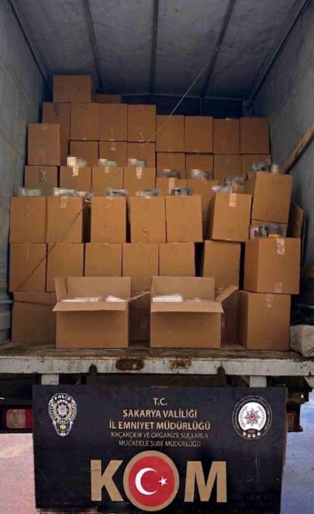 Sakarya’da polis ekipleri kaçakçılara göz açtırmıyor 1