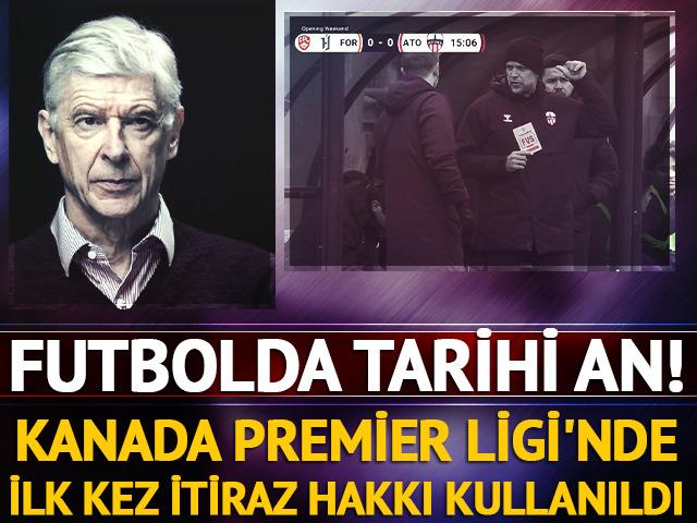 Futbolda tarihi an: Kanada Premier Ligi'nde Wenger kuralları ilk kez kullanıldı