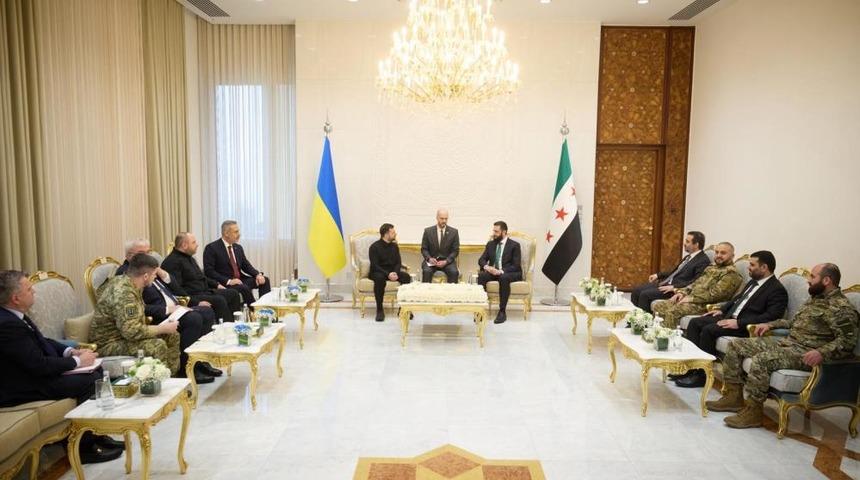 T&uuml;rkiye, Suriye ve Ukrayna arasında &uuml;&ccedil;l&uuml; g&ouml;r&uuml;şme