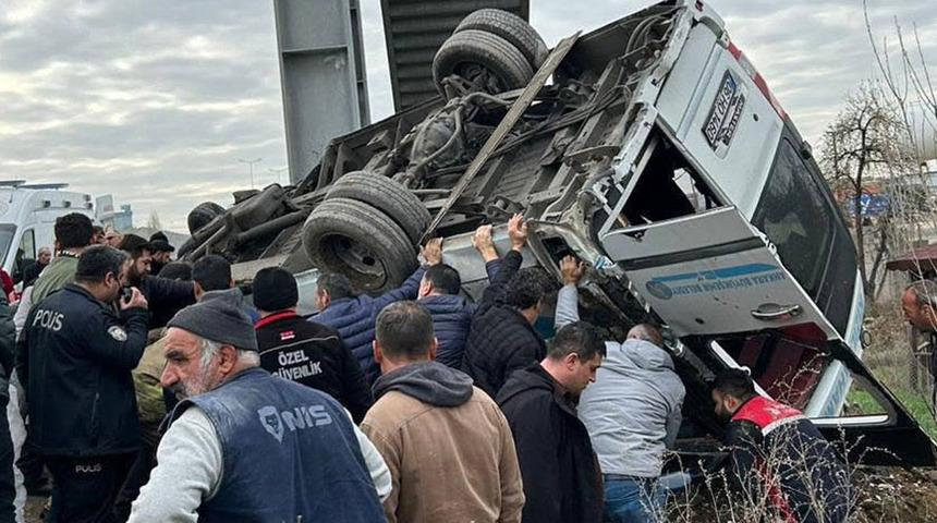 Ankara'da 5 kişinin hayatını kaybettiği kazada otob&uuml;s sahibi tutuklandı