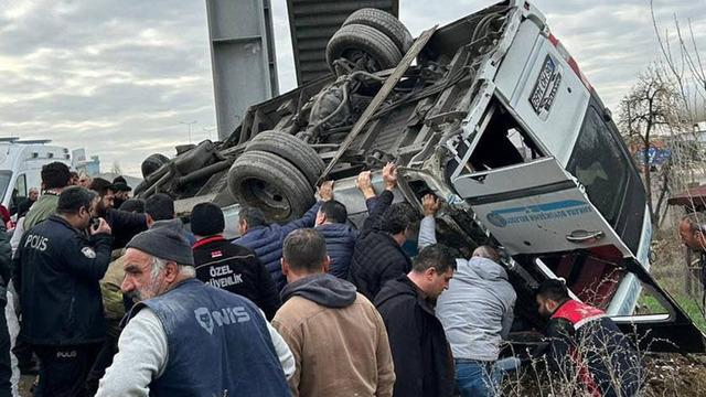 Ankara'da 5 kişinin hayatını kaybettiği kazada otobüs sahibi tutuklandı