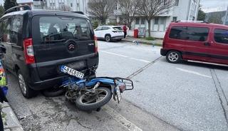 &Ccedil;arpmamak i&ccedil;in ka&ccedil;tı, başka araca &ccedil;arptıı