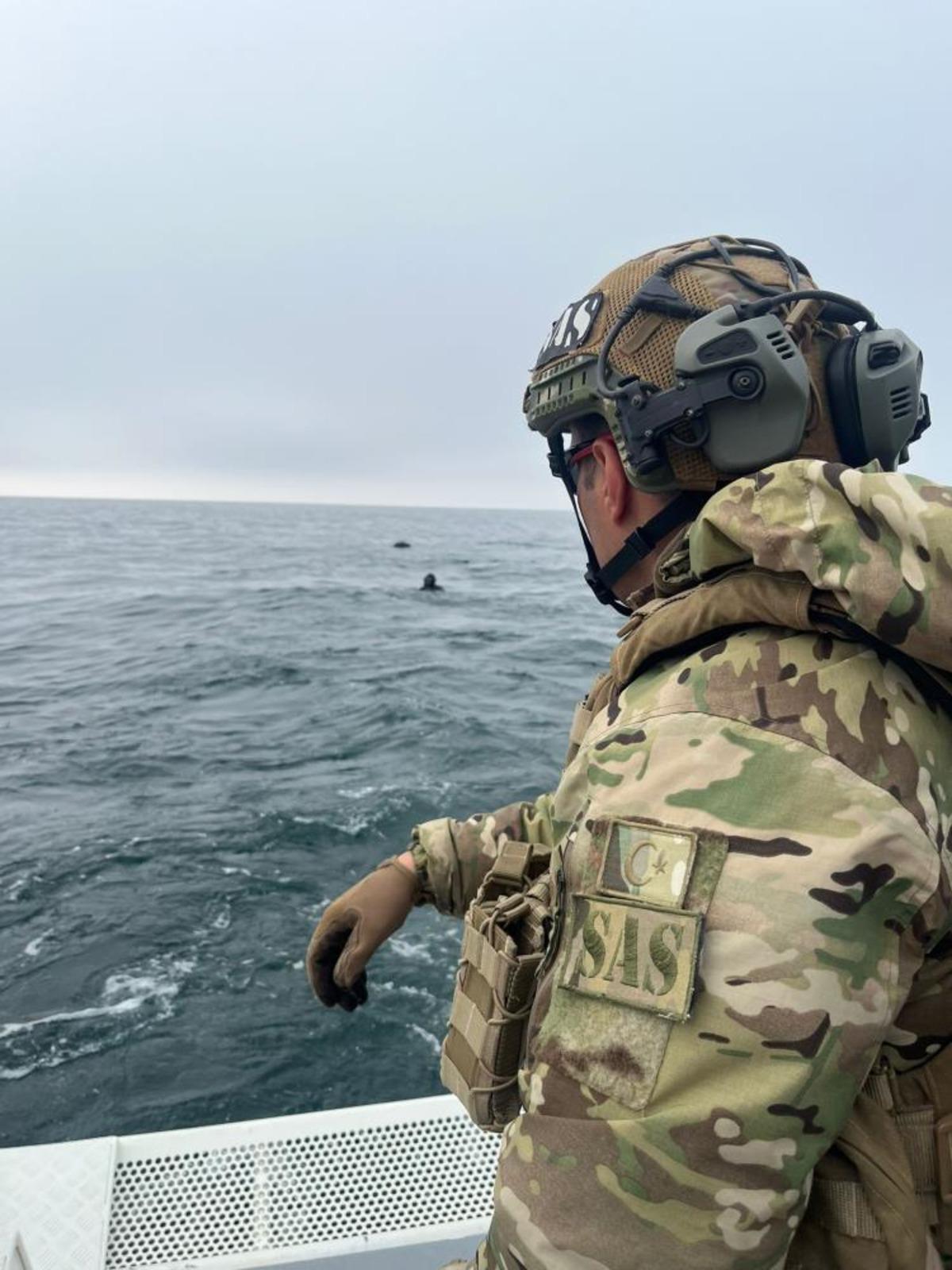 Kırklareli a&ccedil;ıklarında tespit edilen mayın imha edildi 1