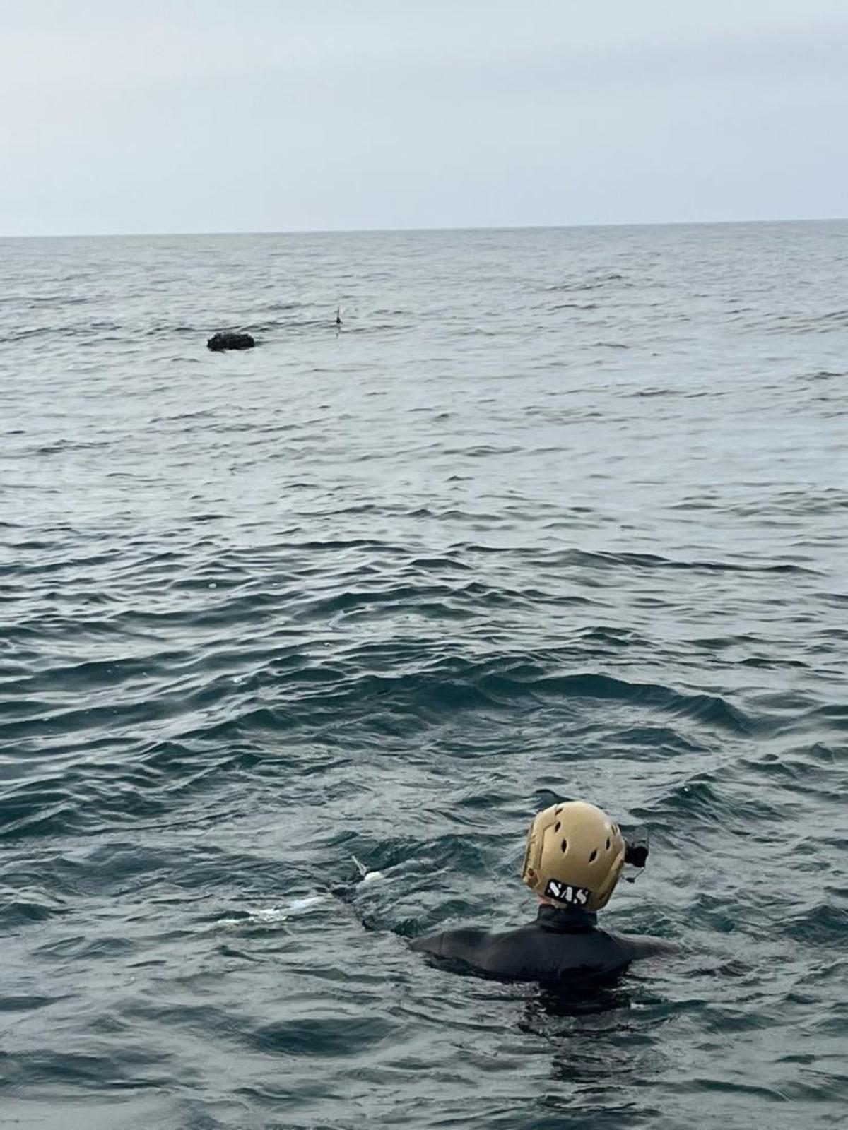 Kırklareli a&ccedil;ıklarında tespit edilen mayın imha edildi 2