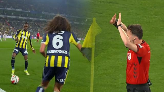 SON DAKİKA: Derbide olmaz denen oldu! Fenerbahçe'nin iptal edilen golü geceye damga vurdu