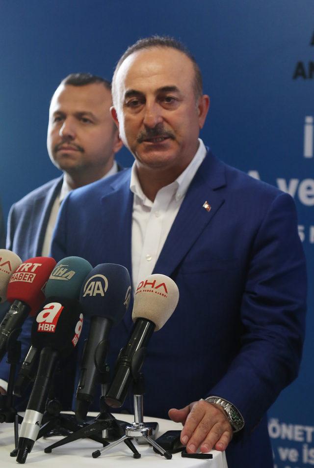 Çavuşoğlu: Müdahale, kimyasal silah kullanan rejime yönelikti