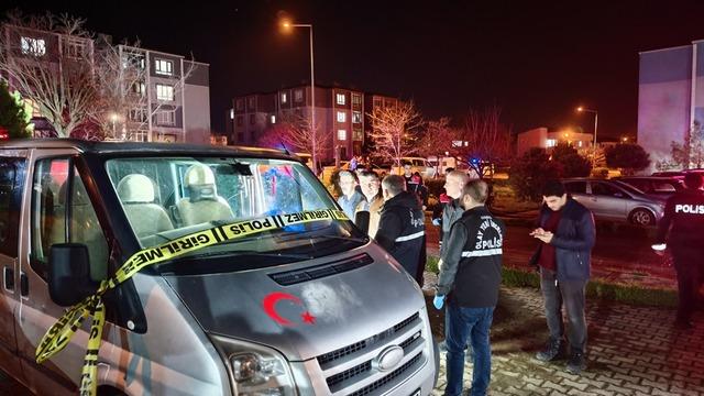 Otoparkta minibüsü park ettikten sonra tabancayla vurularak öldürüldü