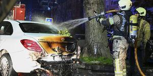 Bir ara&ccedil;ta başlayan yangın 14 araca sı&ccedil;radı! 100 milyon TL'lik hasar