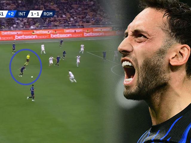 Hakan &Ccedil;alhanoğlu'ndan İtalya'yı sallayan gol! Şampiyonluğa koşuyor