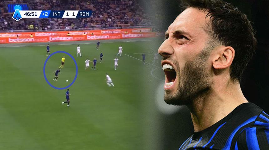 Hakan &Ccedil;alhanoğlu'ndan İtalya'yı sallayan gol! Şampiyonluğa koşuyor