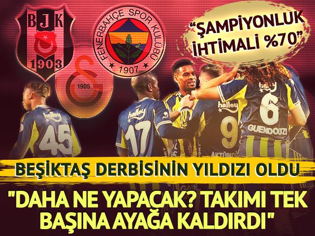 Beşiktaş derbisinin yıldızı oldu! Kante i&ccedil;in &ouml;vg&uuml;ler doldu taştı: "Daha ne yapacak? Takımı tek başına ayağa kaldırdı"