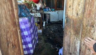 Bilecik&rsquo;te kullanılmayan k&ouml;m&uuml;r kazanından yangın &ccedil;ıktı