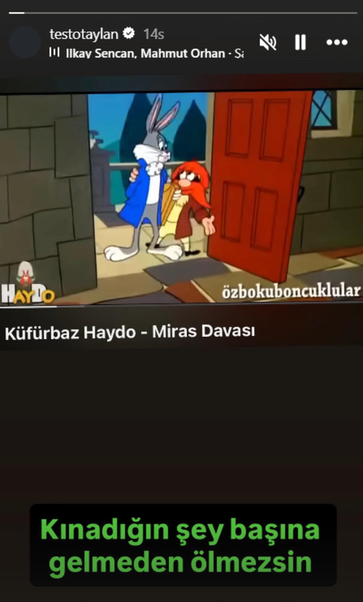 Testo Taylan tahliye mi edildi? Paylaşımı dikkat &ccedil;ekti  2