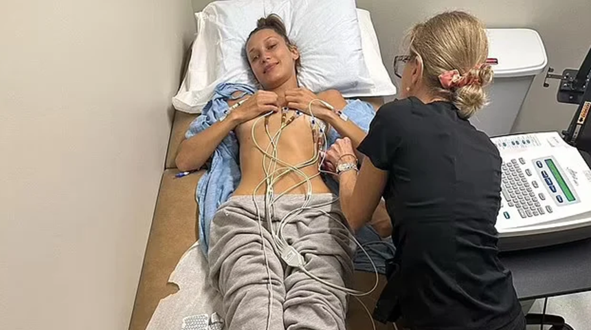 Bella Hadid pozlarıyla hayranlarını mest etti! K&ouml;t&uuml; g&uuml;nler geride kaldı