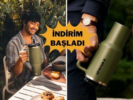 Sosyal medyanın en viral &uuml;r&uuml;n&uuml;! Stanley Ice Flow termos indirimde