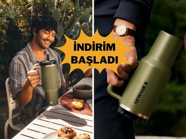Sosyal medyanın en viral &uuml;r&uuml;n&uuml;! Stanley Ice Flow termos indirimde