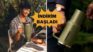 Sosyal medyanın en viral ürünü! Stanley Ice Flow termos indirime girdi