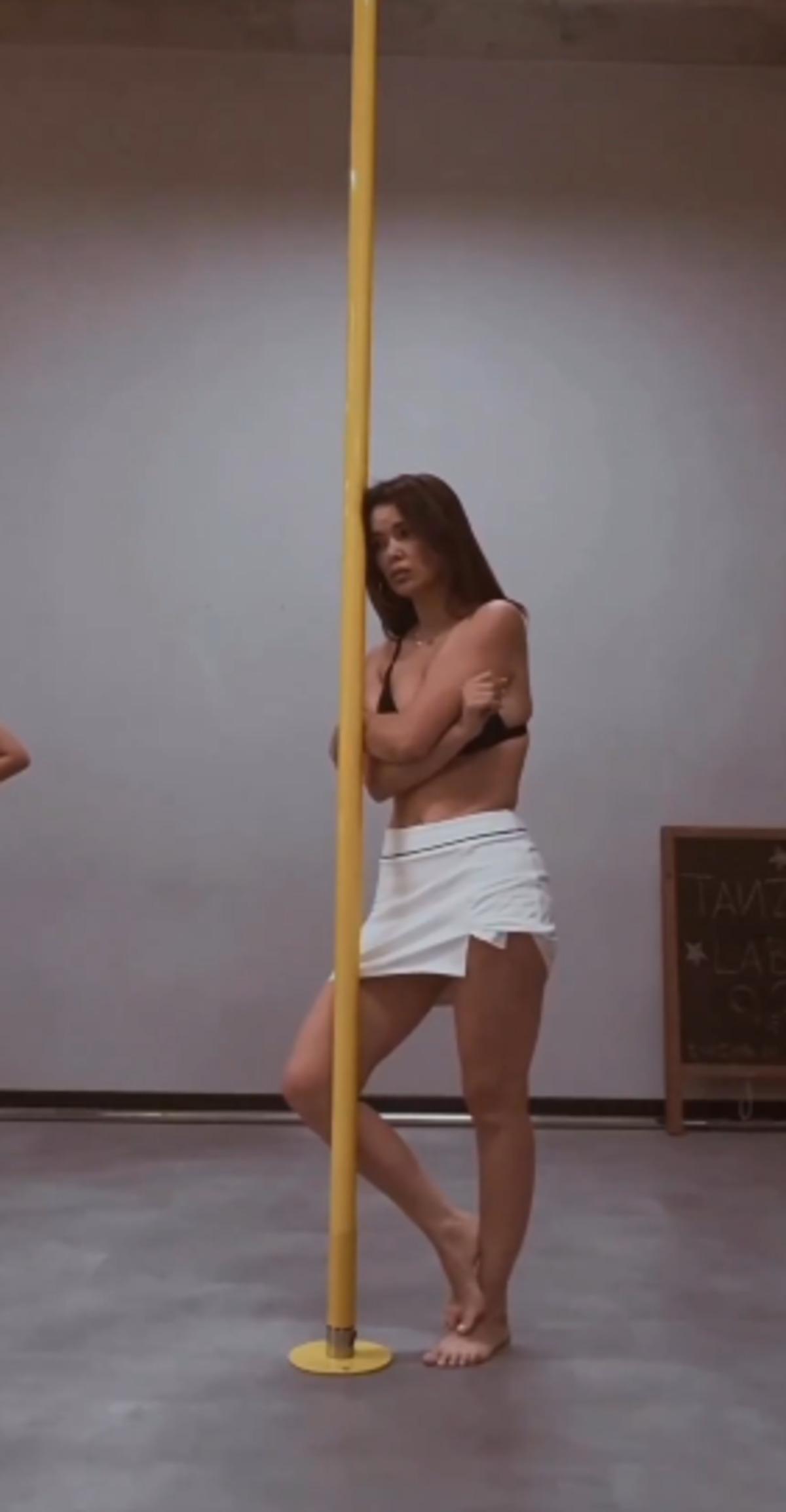 Sultana i&ccedil;in direk dansı &ouml;ğrendi! Seray Kaya nın zor anları 3