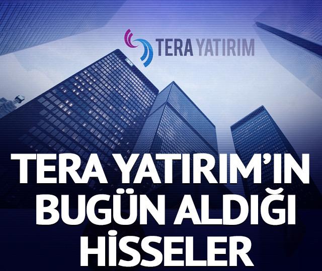 Tera Yatırım bugün aldığı hisseler (6 Nisan 2026)
