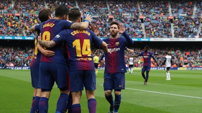 Barcelona 2 - 1 Valencia (Maç özeti)