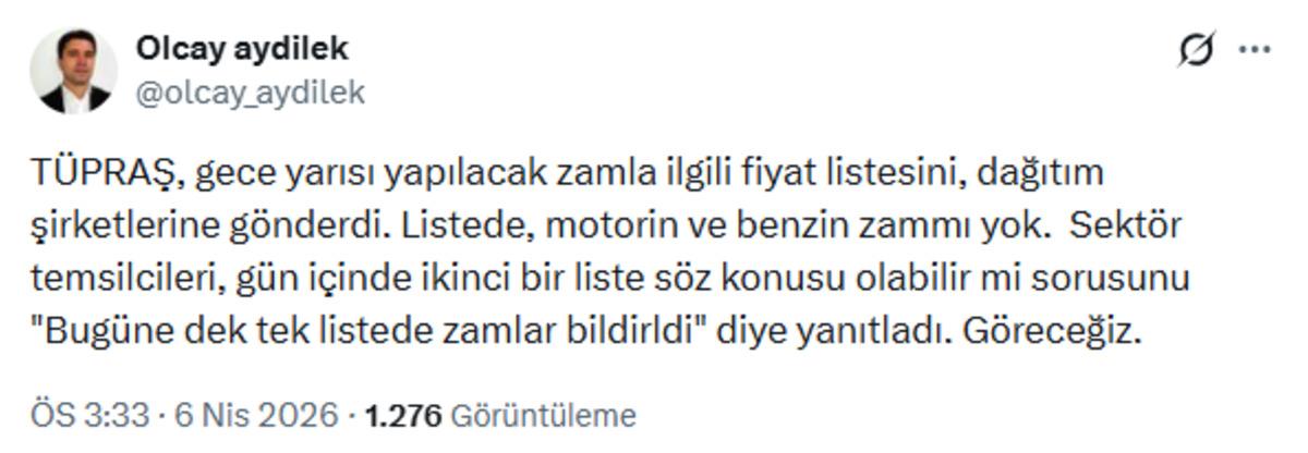 Akaryakıta gelecek dev zam iptal edildi: Listede yok 3