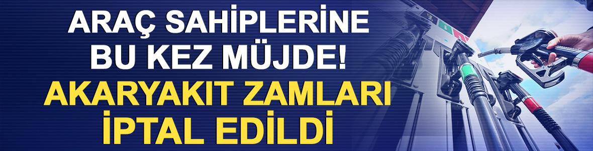 Benzin ve motorin zamları son dakika kararıyla durduruldu!