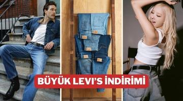 Levi&rsquo;s'ta stoklarla sınırlı b&uuml;y&uuml;k fırsat g&uuml;nleri başladı