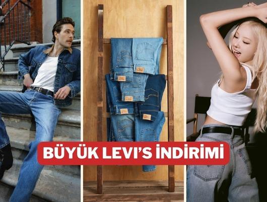 Levi&rsquo;s'ta stoklarla sınırlı b&uuml;y&uuml;k fırsat g&uuml;nleri başladı