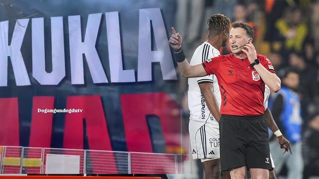 Fenerbahçe derbisinin yankıları sürüyor! Stadyumun dışına dev pankart: Görenler şaşkına döndü