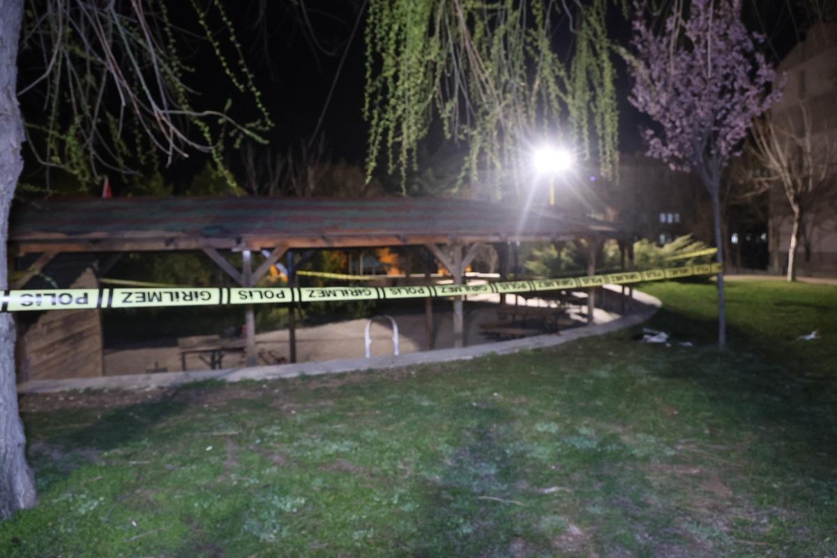  Park lambası  kavgası: 3 kişi bı&ccedil;akla yaralandı 1