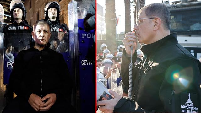 İzmir'de 'bina' krizi! Polis ablukasında sabaha kadar nöbet: CHP'liler geri adım atmıyor