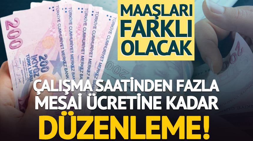 &Ccedil;alışma saatinden fazla mesai &uuml;cretine kadar d&uuml;zenleme!