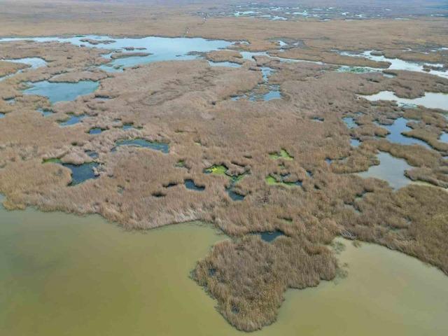 Eber G&ouml;l&uuml;&rsquo;nde su seviyesi g&ouml;zle g&ouml;r&uuml;l&uuml;r şekilde arttı 1