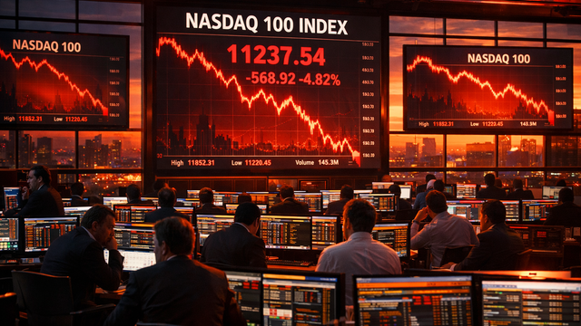 Nasdaq 100 neden d&uuml;ş&uuml;yor: 2 trilyon dolar silindi
