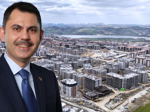 Bakan Kurum, Sazlıbosna'daki İlk Evim Projesi'nin sosyal konutlarını paylaştı