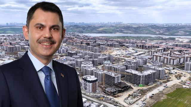 Bakan Kurum, Sazlıbosna'daki İlk Evim Projesi'nin sosyal konutlarını paylaştı