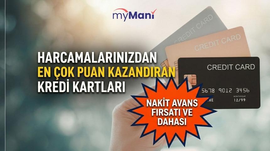 En &ccedil;ok puan veren kredi kartları