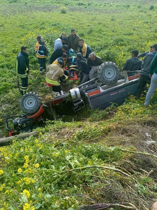 Takla atan patpatın s&uuml;r&uuml;c&uuml;s&uuml; yaralandı 1