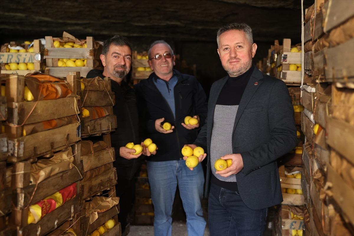 Mağaralar depo olarak kullanılıyor:  3047 n&uuml;fuslu beldede &ouml;nemli gelir kaynağı  4