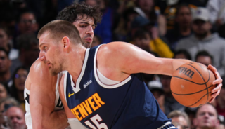 NBA'de Nuggets, Nikola Jokic'in "triple-double" yaptığı ma&ccedil;ta Blazers'ı yendi