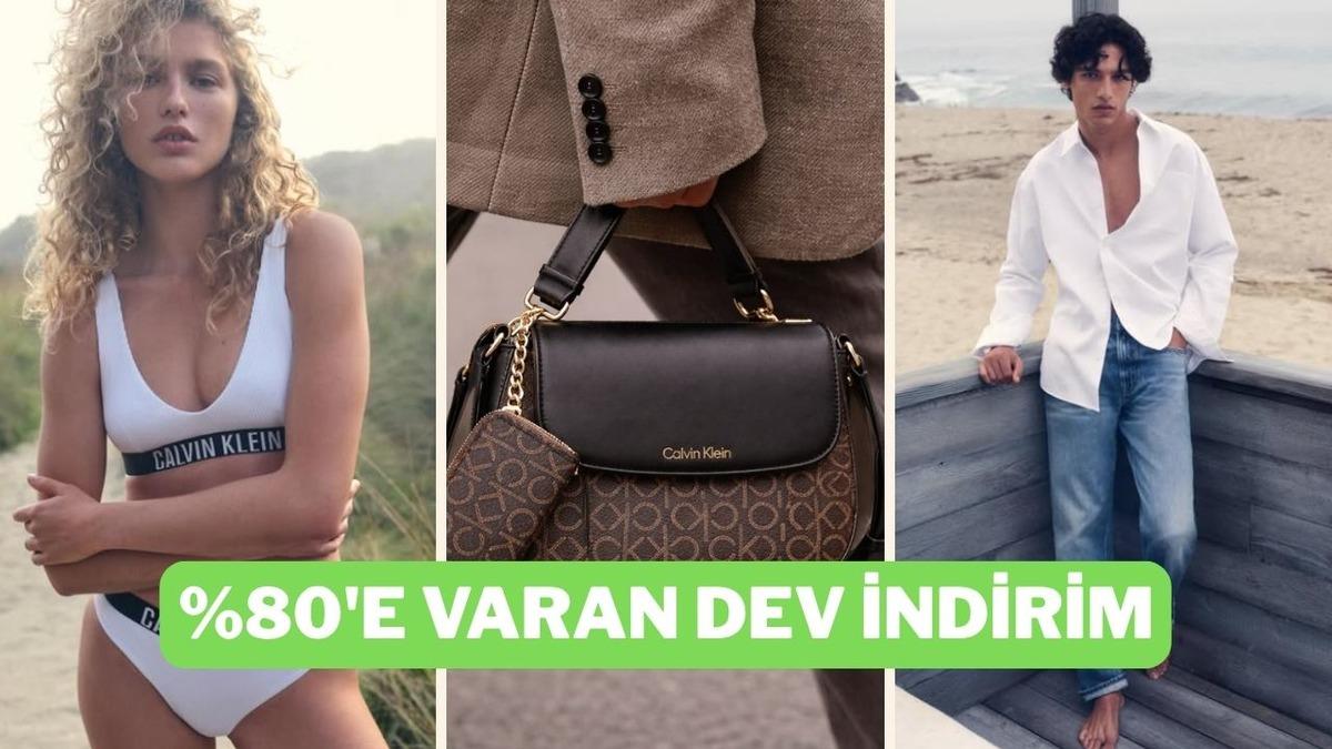 Tişörtten iç giyime Calvin Klein ürünlerinde büyük fırsat günleri başladı