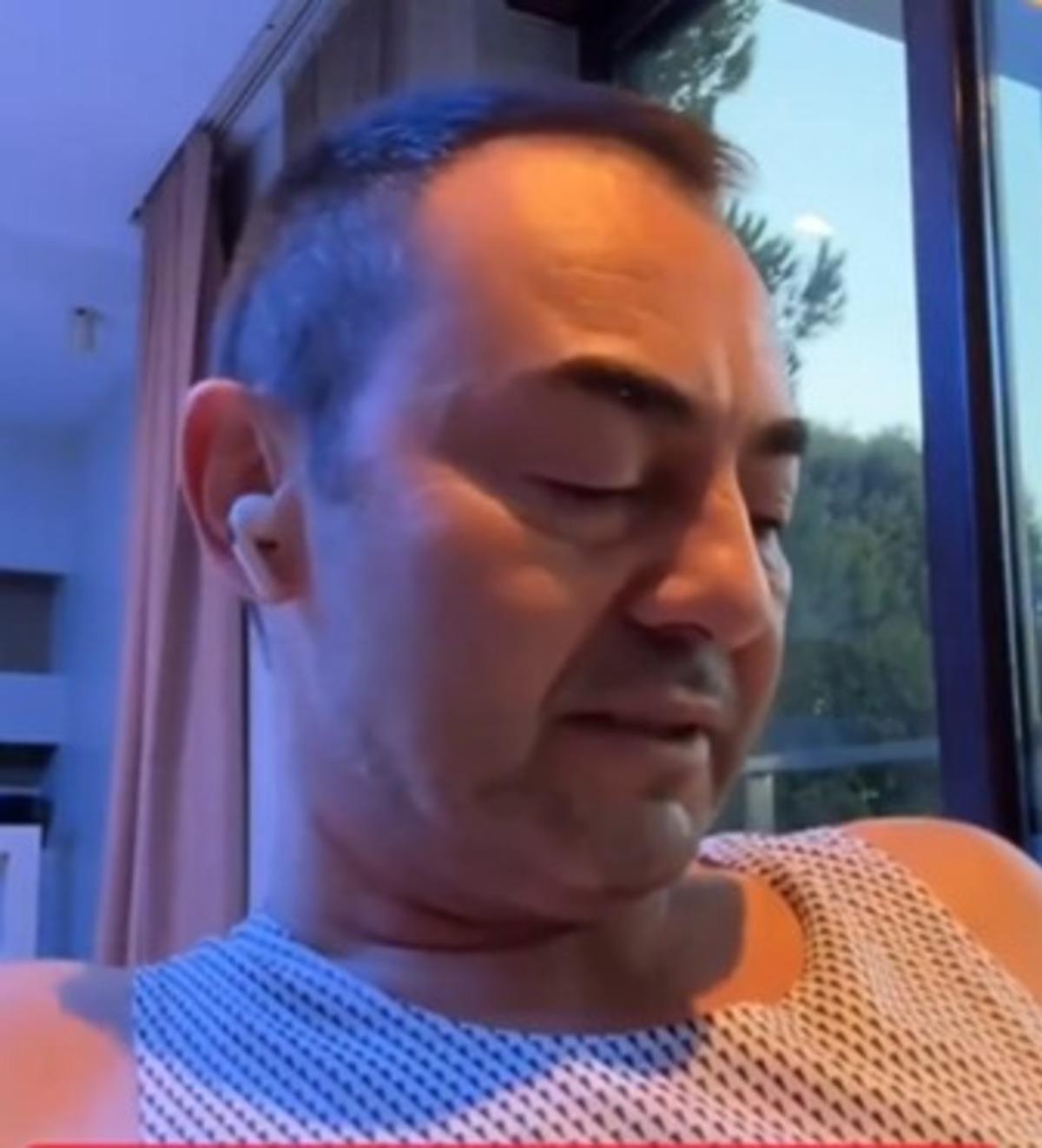 Serdar Orta&ccedil; canlı yayın a&ccedil;ıp vasiyetini duyurdu!  Yakında &ouml;l&uuml;p gideceğim  2