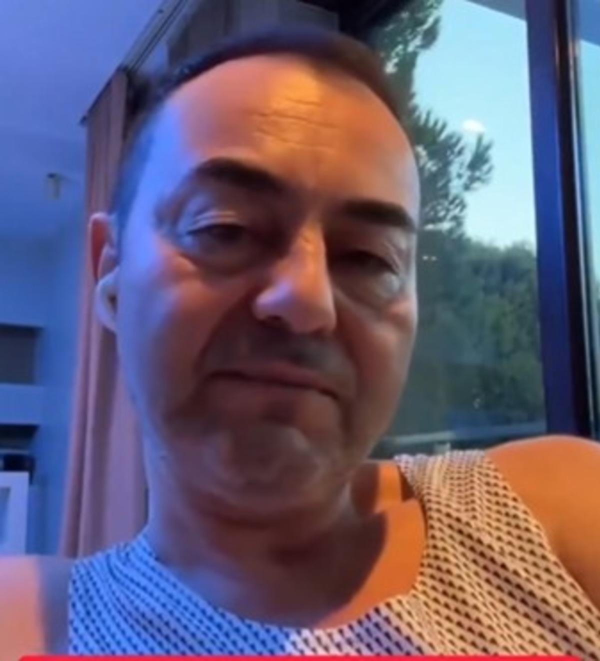 Serdar Orta&ccedil; canlı yayın a&ccedil;ıp vasiyetini duyurdu!  Yakında &ouml;l&uuml;p gideceğim  3