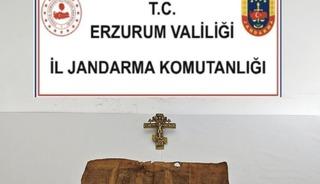 Erzurum&rsquo;da tarihi eser operasyonu