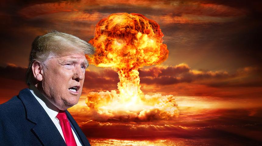 Trump'ın İran tehdidi "n&uuml;kleer silah" endişesi yarattı! Beyaz Saray'dan a&ccedil;ıklama geldi