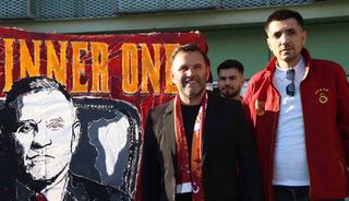 Galatasaray'ı g&ouml;ren taraftarlar adeta akın etti!