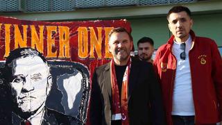 Galatasaray’a İzmir’de coşkulu karşılama! Taraftarlar akın etti