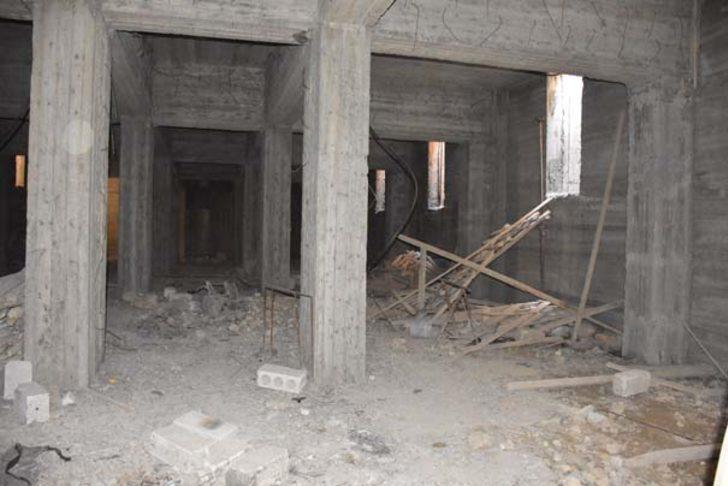 Afrin'de yerin metrelerce altında bulundu  G5