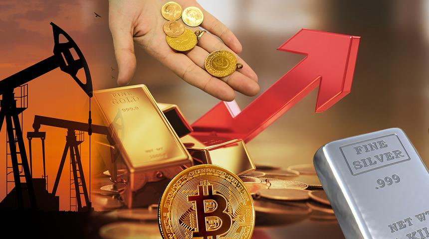 Altın y&uuml;kselişte! Trump'ın ateşkes a&ccedil;ıklamasıyla piyasalar coştu: G&uuml;m&uuml;ş, kripto y&uuml;kseldi, petrol d&uuml;şt&uuml;