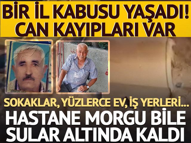 Osmaniye kabusu yaşadı! Selde can kayıpları var... Evler, iş yerleri, hastane morgu sular altında kaldı